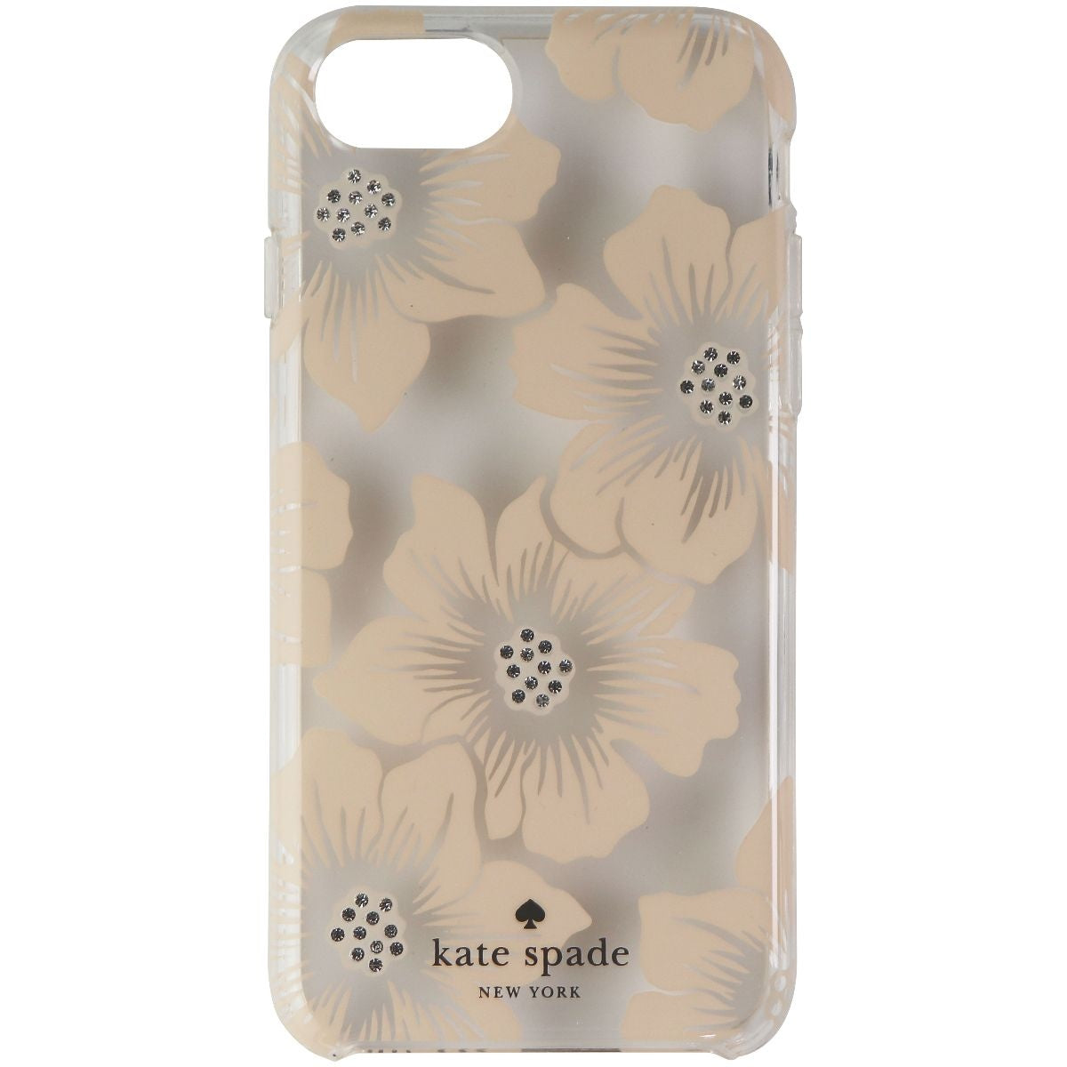 Kate Spade Protective Hardshell Case for iPhone 8 / 7 / 6s / 6 - Hollyhock Blush Cell Phone - Cases, Covers & Skins Kate Spade - Simple Cell Bulk Wholesale Pricing - USA Seller