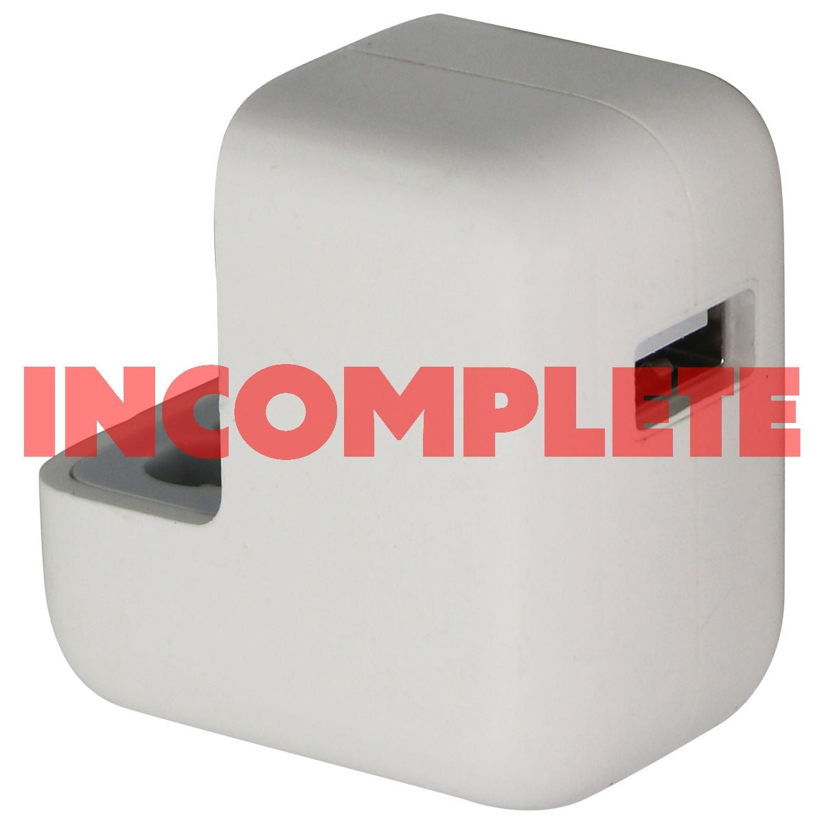 Apple 12-Watt USB Power Adapter - White (A1401) / NO Wall Plug Cell Phone - Chargers & Cradles Apple    - Simple Cell Bulk Wholesale Pricing - USA Seller