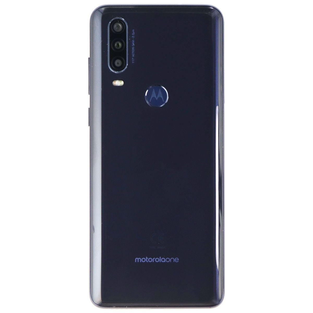 Motorola One Action (6.3-in) Smartphone (XT2013-4) Unlocked - 128GB/Denim Blue Cell Phones & Smartphones Motorola    - Simple Cell Bulk Wholesale Pricing - USA Seller