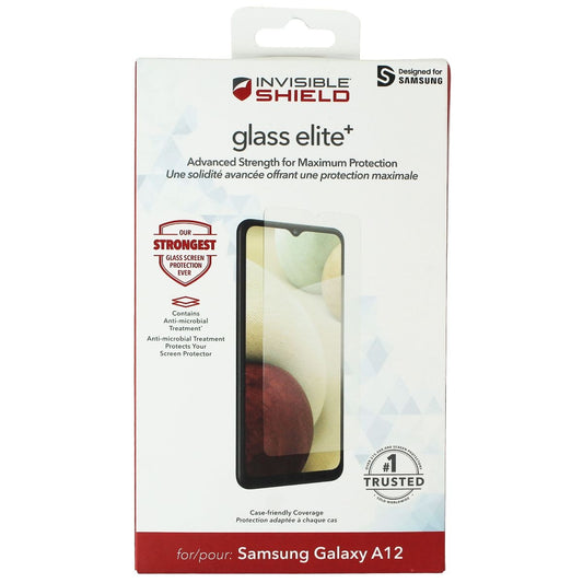 ZAGG InvisibleShield (Glass Elite+) Screen Protector for Galaxy A12 - Clear Cell Phone - Screen Protectors Zagg    - Simple Cell Bulk Wholesale Pricing - USA Seller