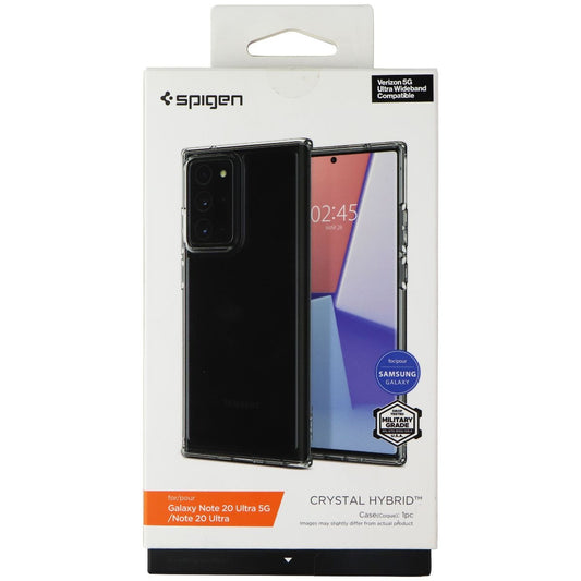 Spigen Crystal Hybrid Series Case for Samsung Galaxy Note 20 Ultra 5G - Clear Cell Phone - Cases, Covers & Skins Spigen    - Simple Cell Bulk Wholesale Pricing - USA Seller