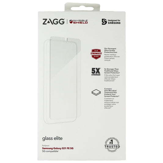 ZAGG InvisibleShield Glass Elite Screen Protector for Samsung Galaxy S21 FE 5G Cell Phone - Screen Protectors Zagg - Simple Cell Bulk Wholesale Pricing - USA Seller
