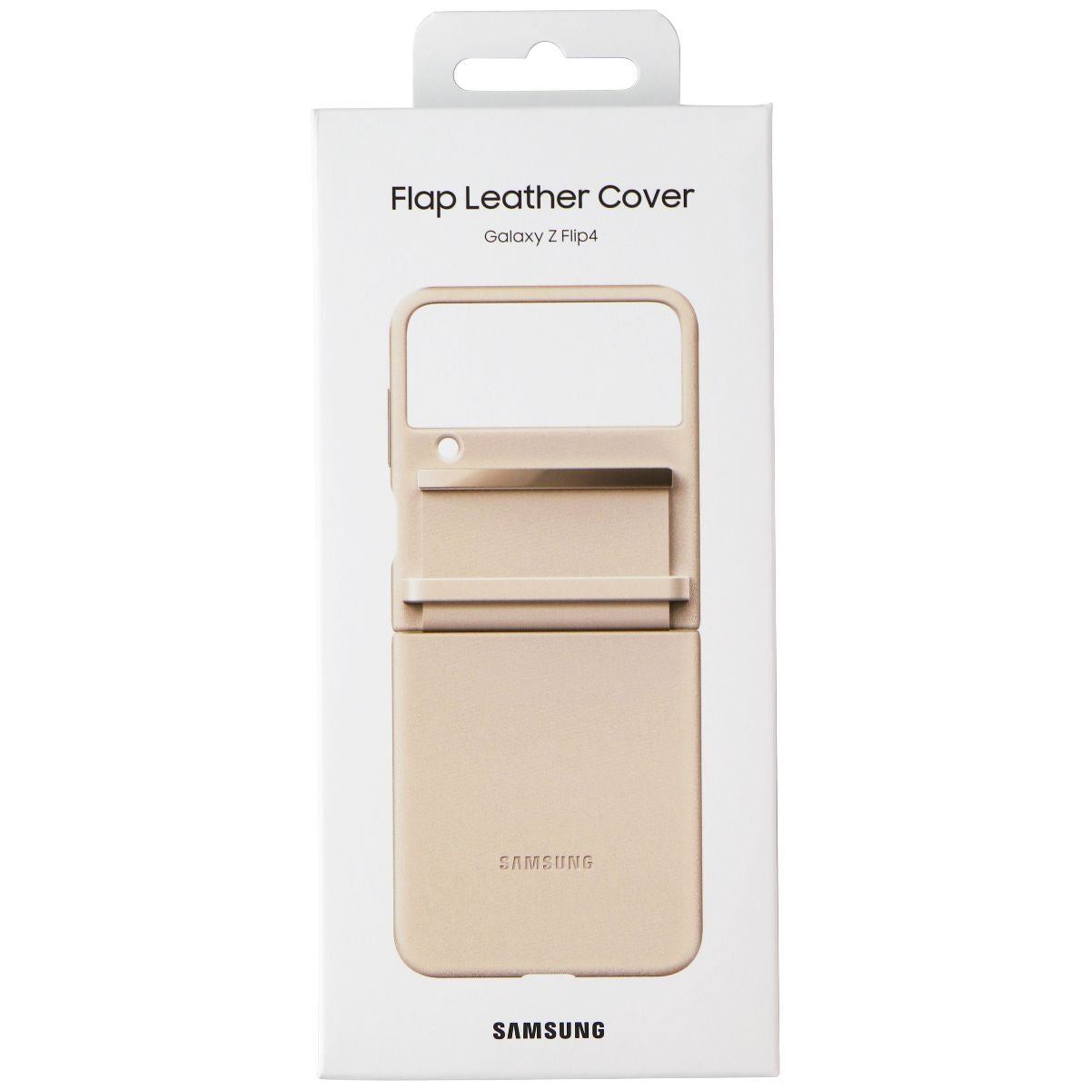 Samsung Official Flap Leather Cover Luxury Case for Galaxy Z Flip4 - Peach Cell Phone - Cases, Covers & Skins Samsung - Simple Cell Bulk Wholesale Pricing - USA Seller