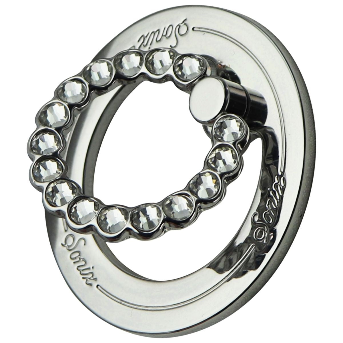 Sonix Magnetic Phone Ring Holder for MagSafe Cases - Silver/Clear Cell Phone - Mounts & Holders Sonix    - Simple Cell Bulk Wholesale Pricing - USA Seller