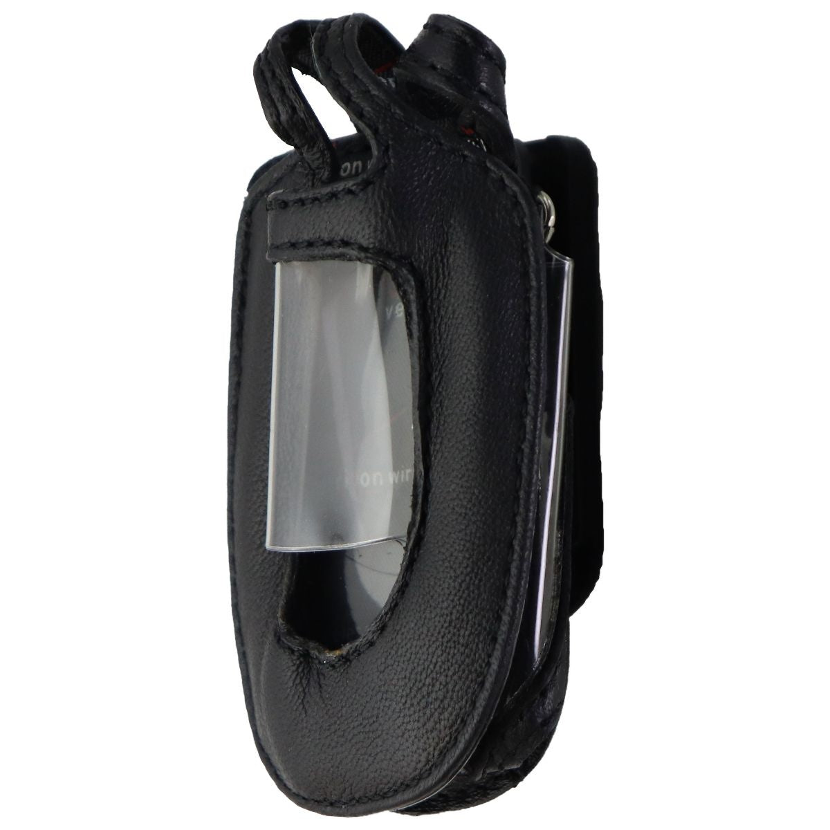 Verizon Wireless Fitted Lambskin Case for LG VX8300 Flip Phone - Black Cell Phone - Cases, Covers & Skins Verizon - Simple Cell Bulk Wholesale Pricing - USA Seller