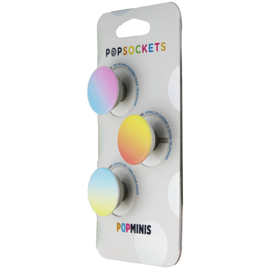 PopSockets PopMinis: Mini Grips for Phones & Tablets (3 Pack) - Misty Rainbow