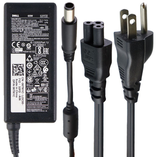 Dell 65W (3.34A) AC Adapter OEM (7.4mm) Power Supply - Black (LA65NS2-01) Computer Accessories - Laptop Power Adapters/Chargers Dell - Simple Cell Bulk Wholesale Pricing - USA Seller