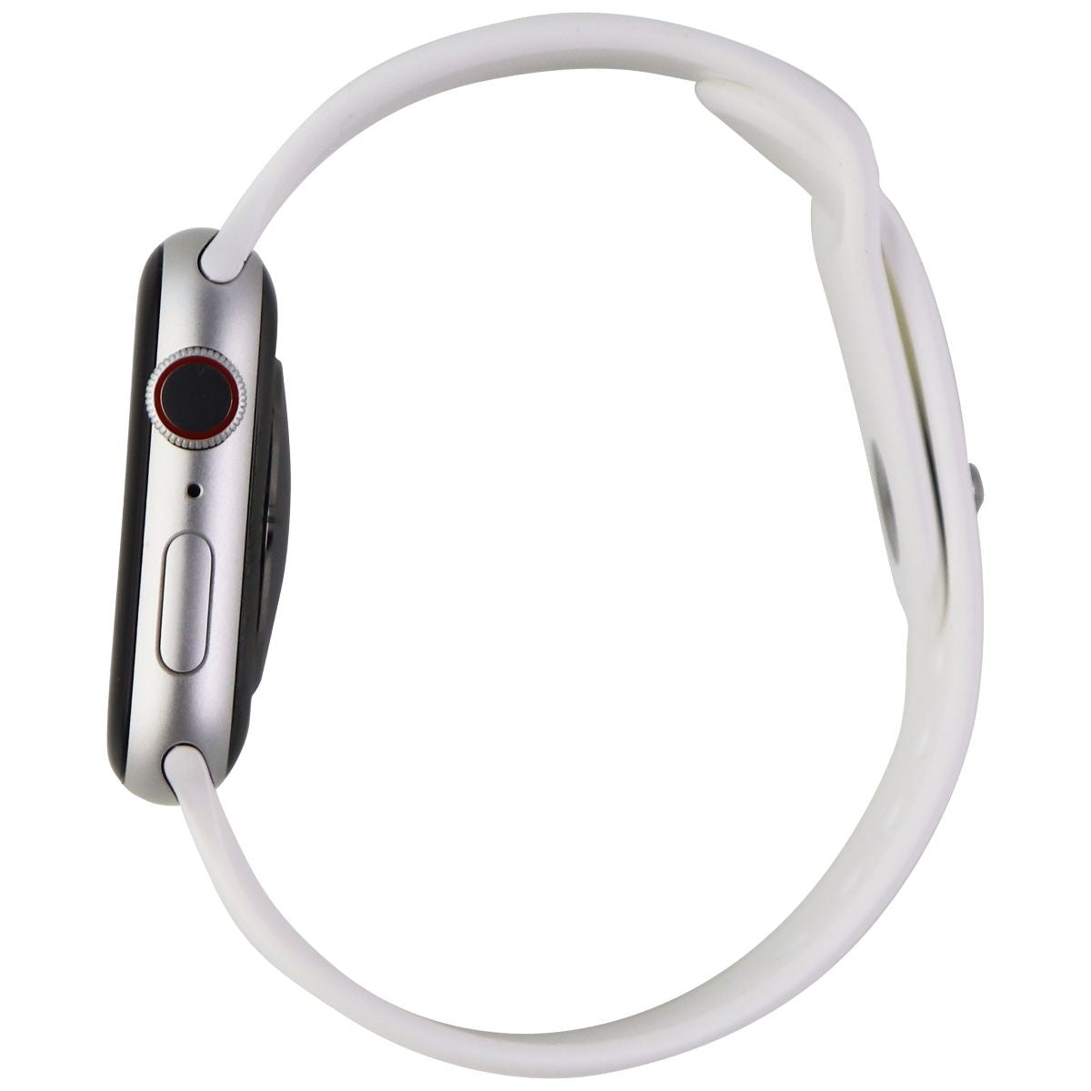 Apple Watch Series 6 (GPS + LTE) - 44mm Silver Aluminum/White Sport Band (A2294) Smart Watches Apple - Simple Cell Bulk Wholesale Pricing - USA Seller