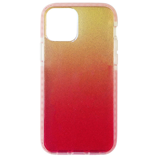 AQA Slim Case for Apple iPhone 12 and iPhone 12 Pro - Yellow/Red Glitter Cell Phone - Cases, Covers & Skins AQA    - Simple Cell Bulk Wholesale Pricing - USA Seller