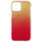 AQA Slim Case for Apple iPhone 12 and iPhone 12 Pro - Yellow/Red Glitter