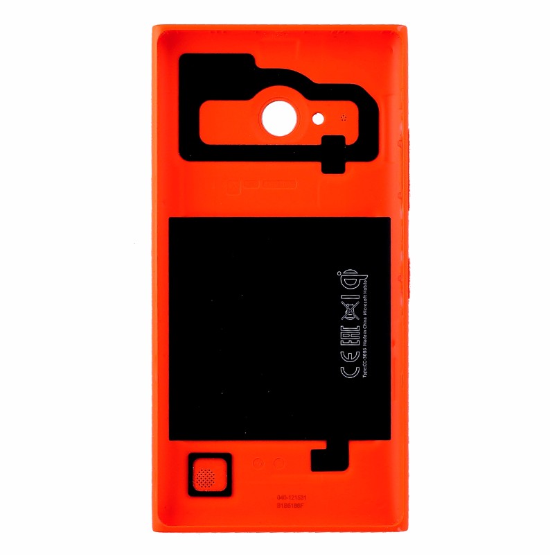 Microsoft Wireless Charging Shell Protective Case Cover for Lumia 735 - Orange Cell Phone - Cases, Covers & Skins Microsoft - Simple Cell Bulk Wholesale Pricing - USA Seller