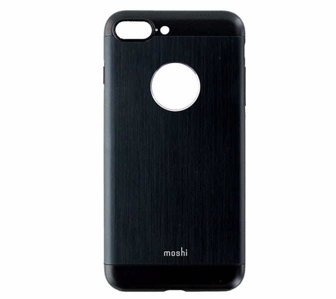 Moshi Armour Series Hybrid Aluminum Case for iPhone 7 Plus - Black Cell Phone - Cases, Covers & Skins Moshi - Simple Cell Bulk Wholesale Pricing - USA Seller