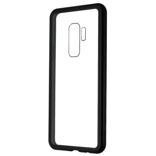 Zore Hybrid Glass Series Case for Samsung Galaxy S9 Plus - Clear/Black Cell Phone - Cases, Covers & Skins Zore    - Simple Cell Bulk Wholesale Pricing - USA Seller