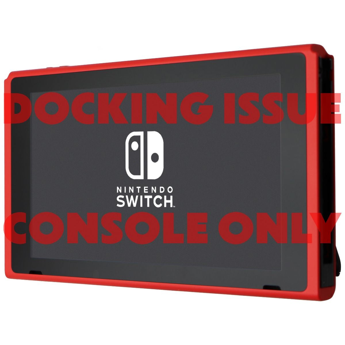 Dock Support ISSUE Nintendo Switch HAC-001(-01) Updated 32GB Console ONLY - Red Gaming/Console - Video Game Consoles Nintendo - Simple Cell Bulk Wholesale Pricing - USA Seller