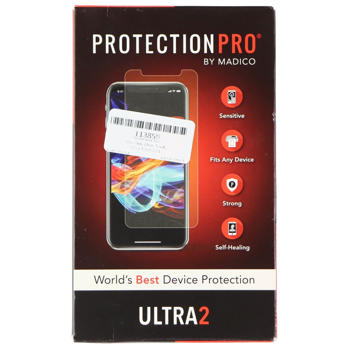 Madico ProtectionPro Ultra2 Film (25 Pack) for all Smartphones - Clear Cell Phone - Screen Protectors Madico    - Simple Cell Bulk Wholesale Pricing - USA Seller