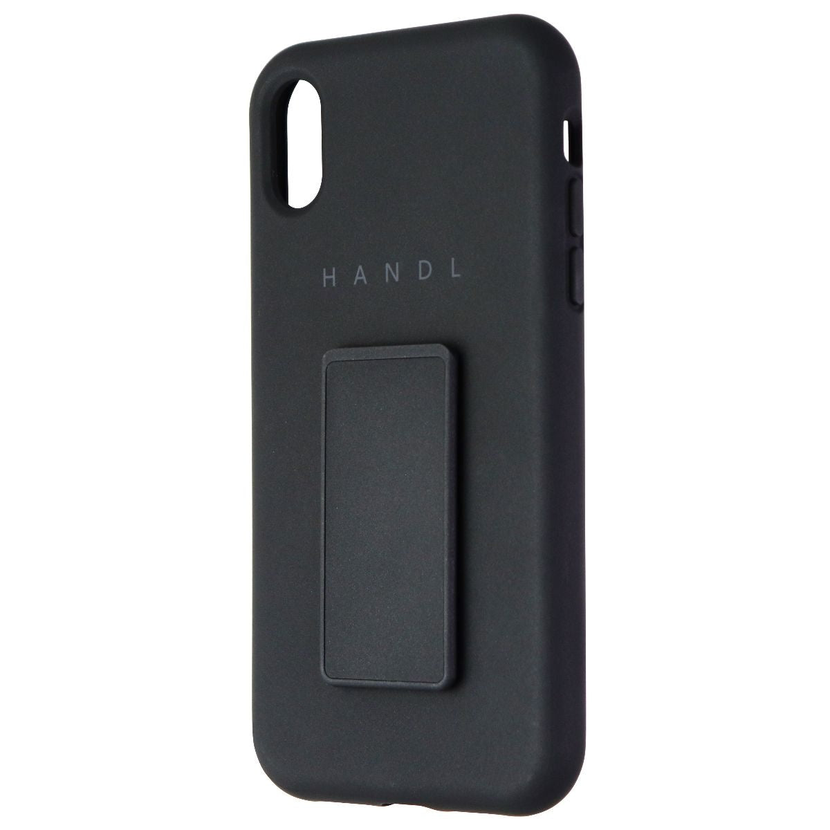 HANDL Soft Touch Phone Case with Supporting Stand/Grip for iPhone XR - Black Cell Phone - Cases, Covers & Skins HANDL - Simple Cell Bulk Wholesale Pricing - USA Seller
