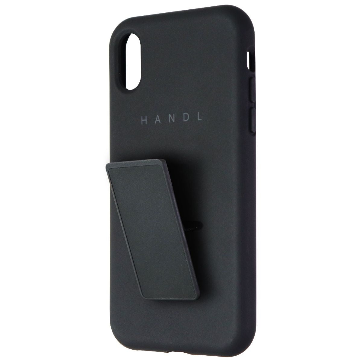 HANDL Soft Touch Phone Case with Supporting Stand/Grip for iPhone XR - Black Cell Phone - Cases, Covers & Skins HANDL - Simple Cell Bulk Wholesale Pricing - USA Seller