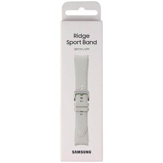Samsung Ridge Sport Band for Galaxy Watch4 & Classic (20mm) Small/Medium - White Smart Watch Accessories - Watch Bands Samsung - Simple Cell Bulk Wholesale Pricing - USA Seller