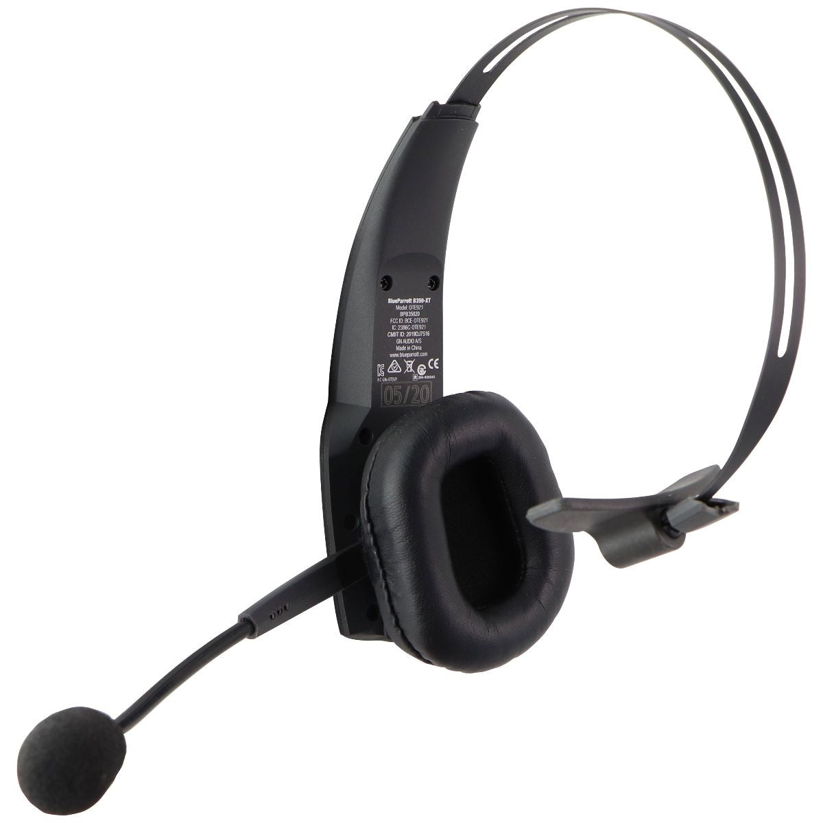 BlueParrott B350-XT (Updated Model) Noise Cancelling Bluetooth Headset - Black Cell Phone - Headsets BlueParrott - Simple Cell Bulk Wholesale Pricing - USA Seller
