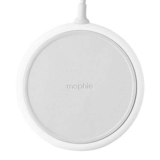Mophie Charge Stream Pad+ 10W Wireless Charge Pad for Qi enabled Devices - White Cell Phone - Chargers & Cradles Mophie - Simple Cell Bulk Wholesale Pricing - USA Seller