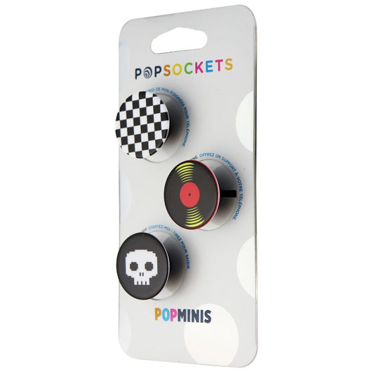 PopSockets PopMinis: Mini Grips for Phones & Tablets (3 Pack) - Punk Out Cell Phone - Mounts & Holders PopSockets - Simple Cell Bulk Wholesale Pricing - USA Seller