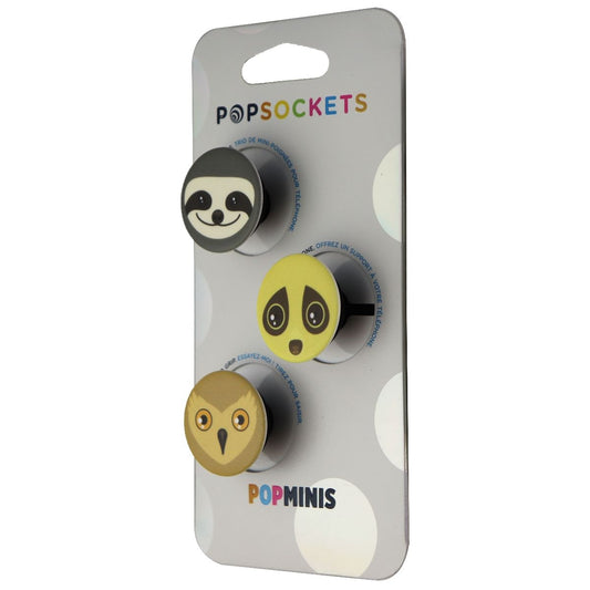 PopSockets PopMini 3 Pack of Expanding Grips/Stands - Creature Comfort Cell Phone - Mounts & Holders PopSockets - Simple Cell Bulk Wholesale Pricing - USA Seller