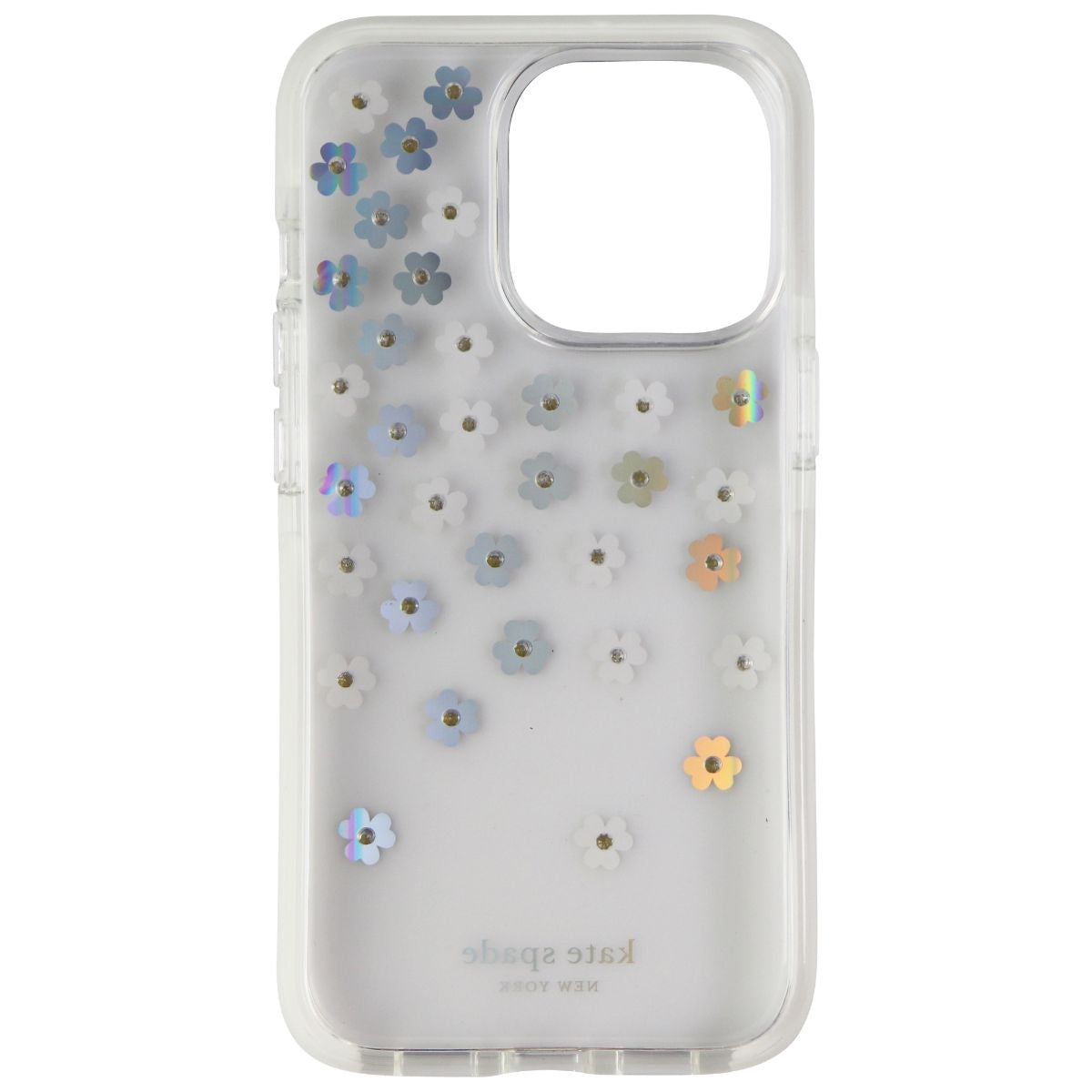 Kate Spade Hardshell Case for iPhone 13 Pro - Scattered Flower/Clear Cell Phone - Cases, Covers & Skins Kate Spade    - Simple Cell Bulk Wholesale Pricing - USA Seller