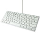Apple Wired USB 78-Key Keyboard for Mac OS - Silver/White (A1242/MB869LL/A) Keyboards/Mice - Keyboards & Keypads Apple - Simple Cell Bulk Wholesale Pricing - USA Seller