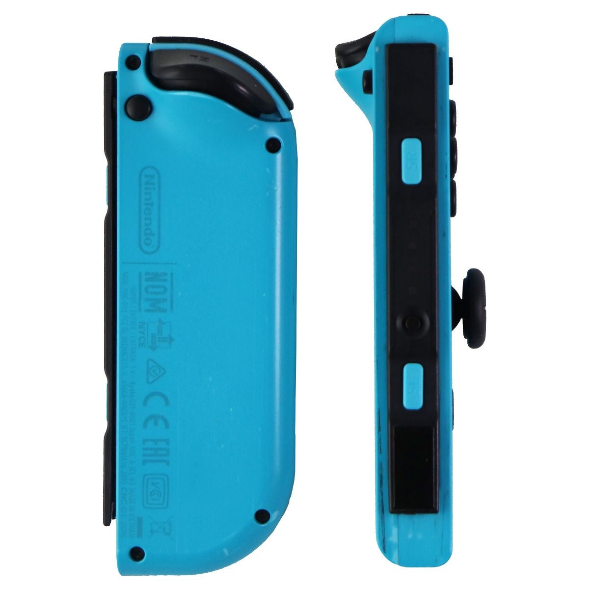 Nintendo Switch - Joy-Con Left and Right Controllers - Neon Blue Gaming/Console - Controllers & Attachments Nintendo - Simple Cell Bulk Wholesale Pricing - USA Seller