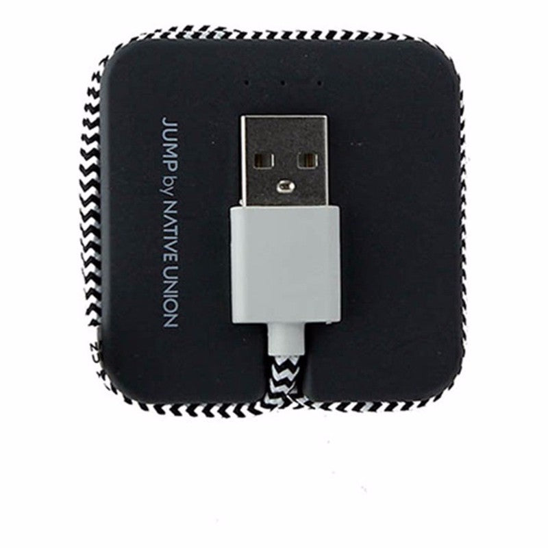 Native Union JUMP Micro-USB Cable with 800mAh Battery - Gray / white Cell Phone - Chargers & Cradles Native Union    - Simple Cell Bulk Wholesale Pricing - USA Seller