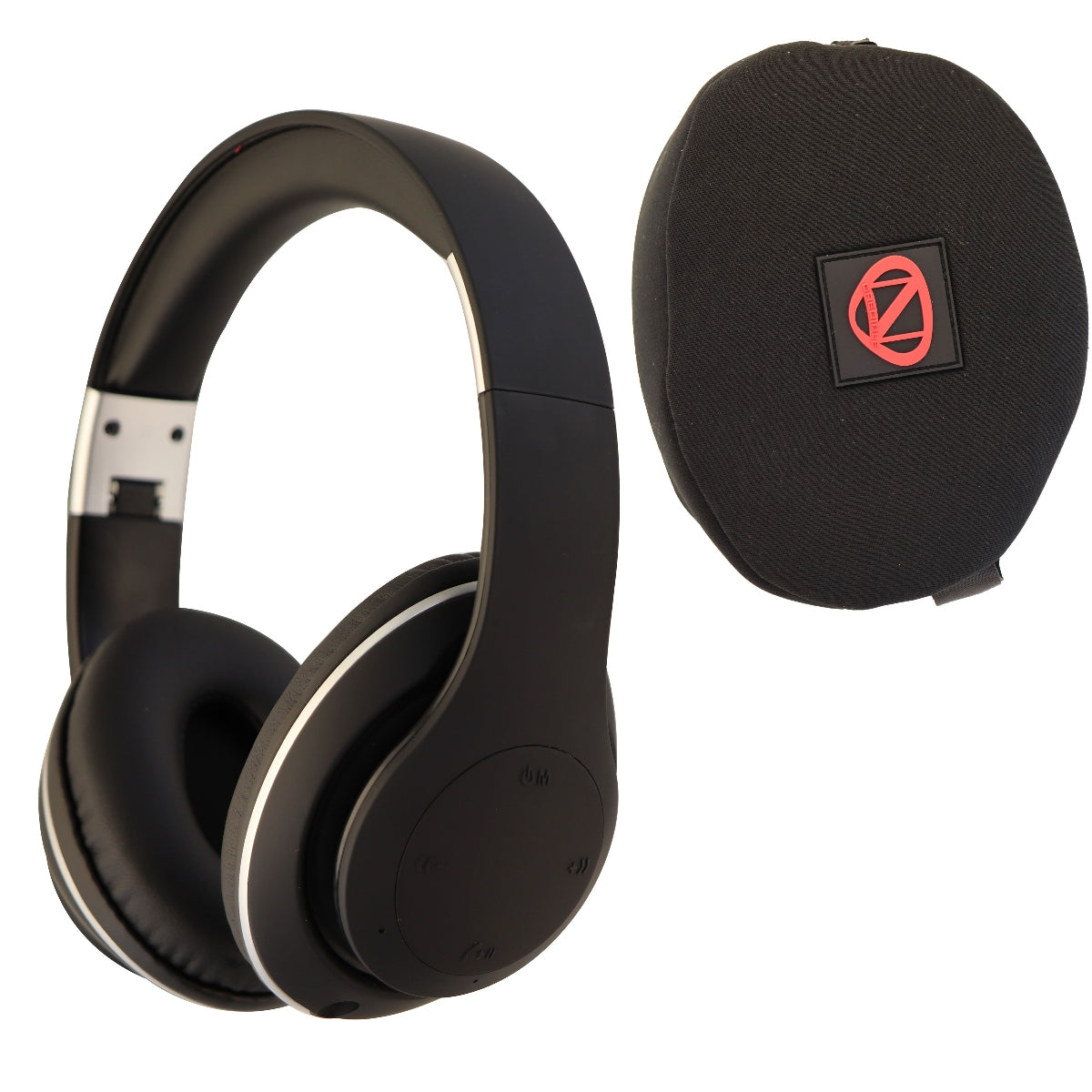 Nick Cannon Ncredible1 Wireless Bluetooth Over-Ear Headphones - Matte Black Portable Audio - Headphones Ncredible - Simple Cell Bulk Wholesale Pricing - USA Seller