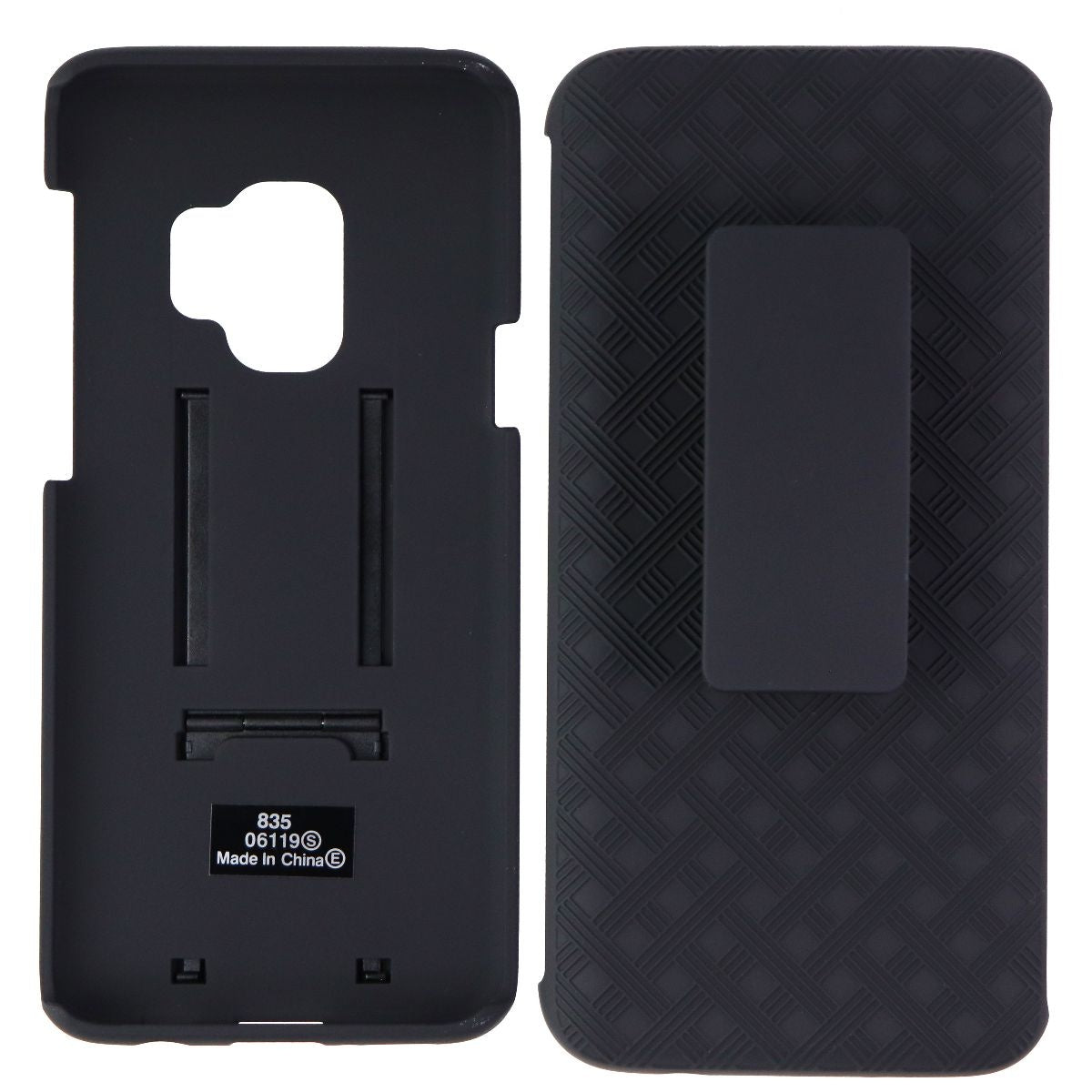 Verizon Shell Case and Holster Combo for Samsung Galaxy S9 Smartphones - Black Cell Phone - Cases, Covers & Skins Verizon    - Simple Cell Bulk Wholesale Pricing - USA Seller