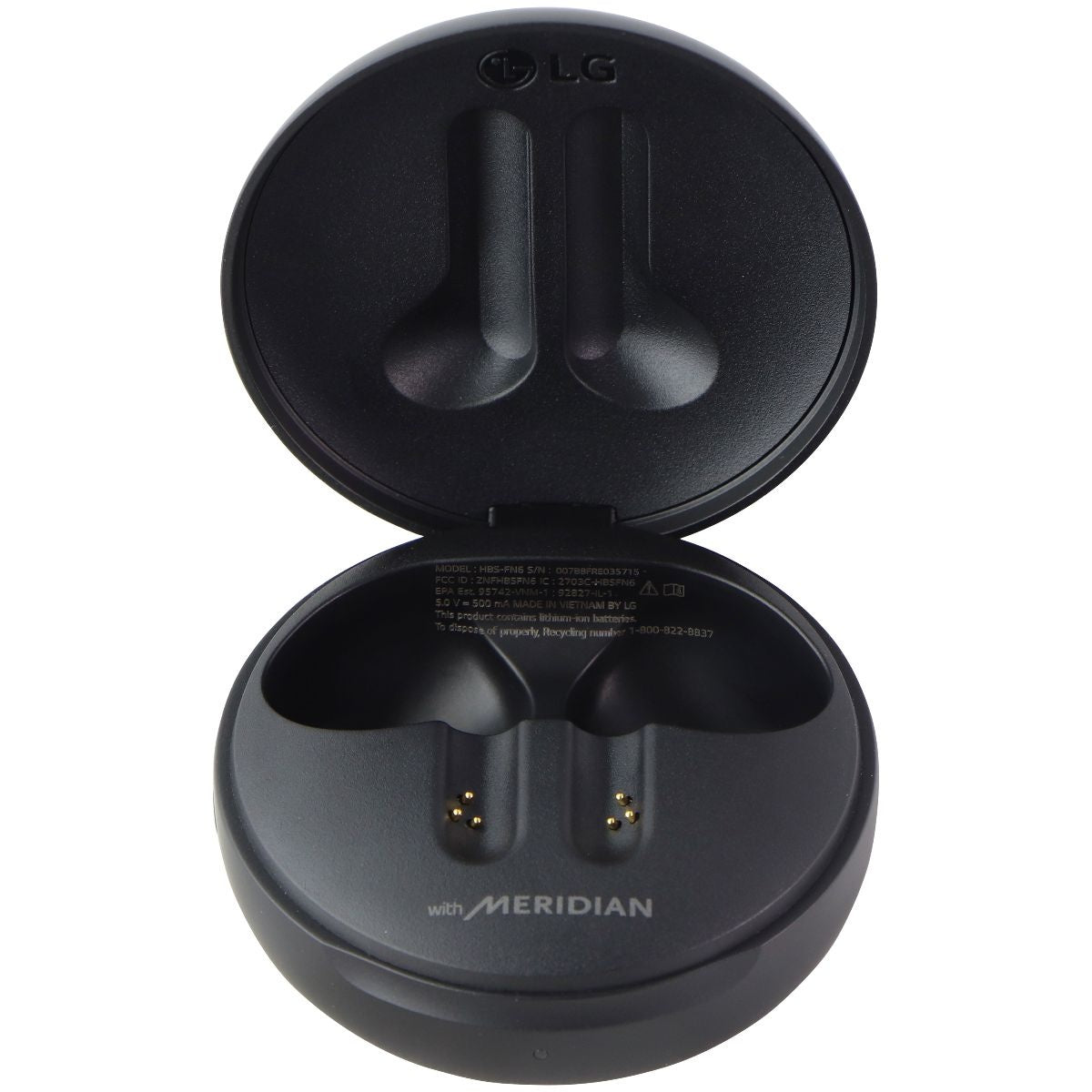 LG Replacement Charging Case for Tone Free UVnano Earbuds - Black Portable Audio & Headphones - Replacement Parts & Tools LG - Simple Cell Bulk Wholesale Pricing - USA Seller