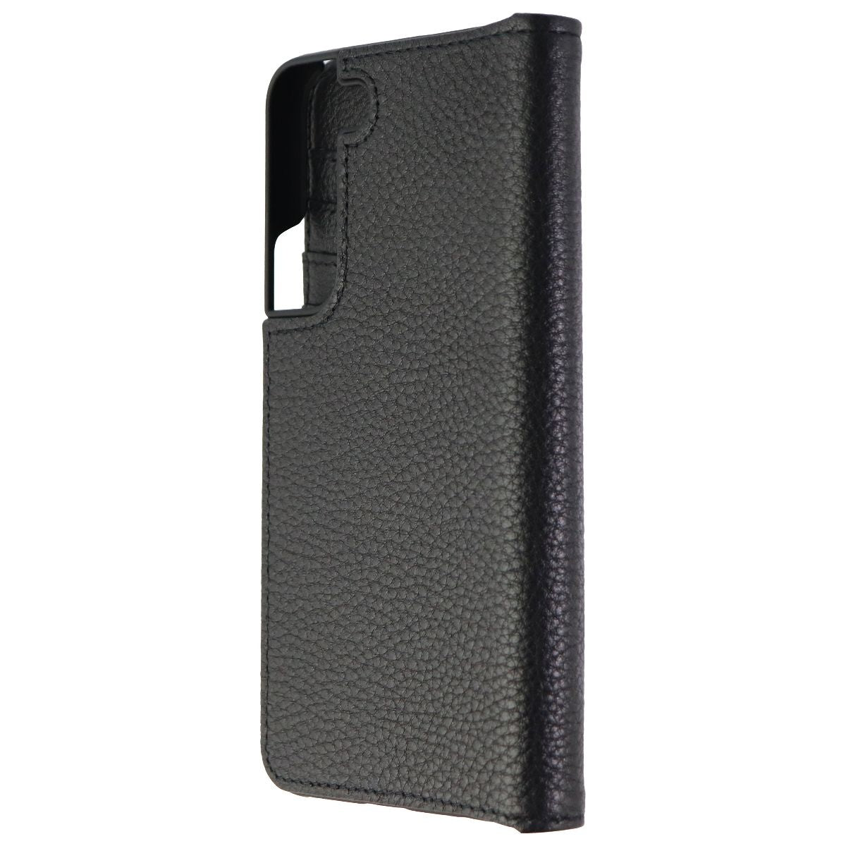 Case-Mate Genuine Leather Wallet Folio Case for Samsung Galaxy S22 - Black Cell Phone - Cases, Covers & Skins Case-Mate - Simple Cell Bulk Wholesale Pricing - USA Seller
