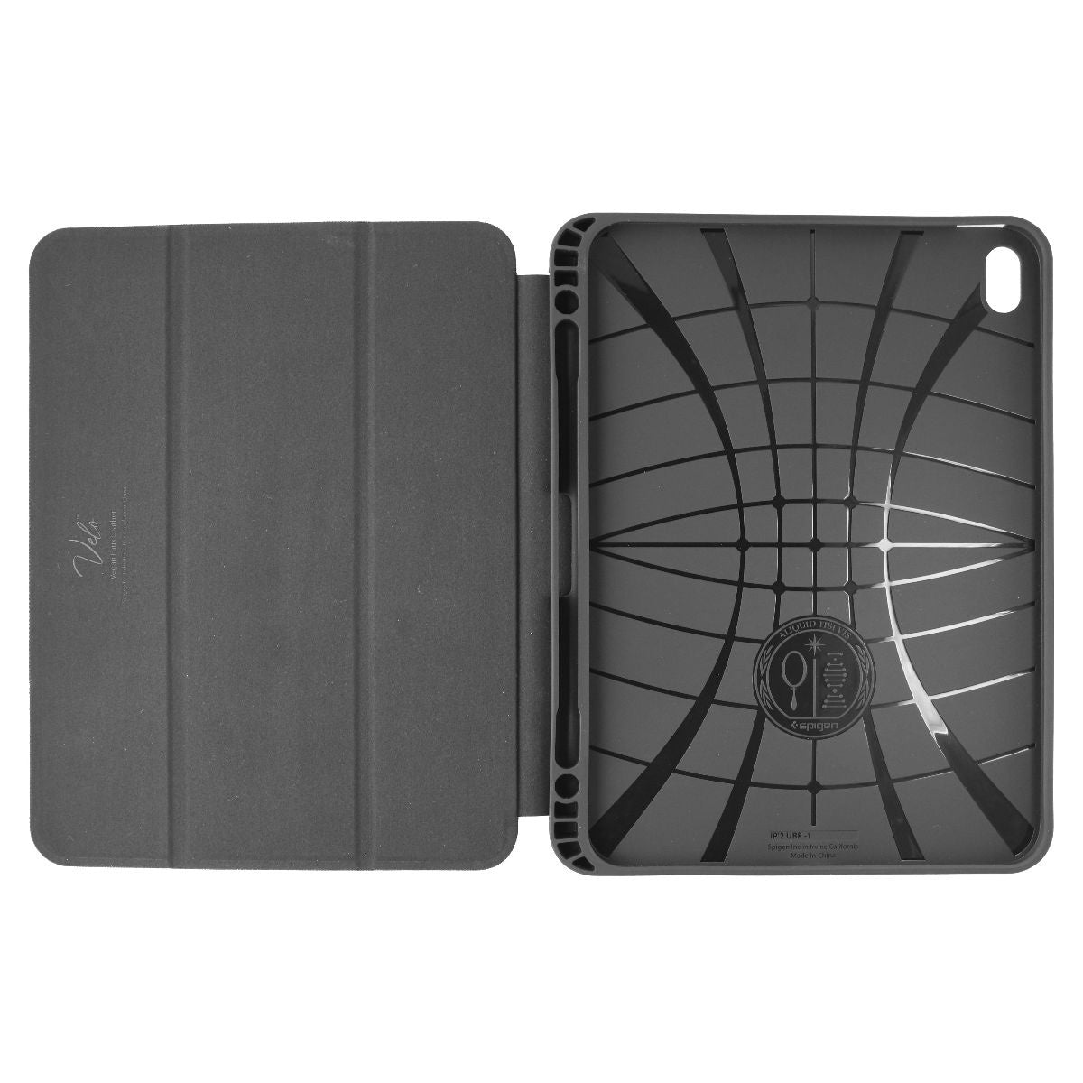 Spigen Urban Fit Case for iPad 10.9-in (10th Gen) with Pencil Holder - Black iPad/Tablet Accessories - Cases, Covers, Keyboard Folios Spigen    - Simple Cell Bulk Wholesale Pricing - USA Seller