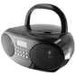Insignia - CD Boombox with AM/FM Tuner - Black Home Multimedia - Home Speakers & Subwoofers Insignia - Simple Cell Bulk Wholesale Pricing - USA Seller