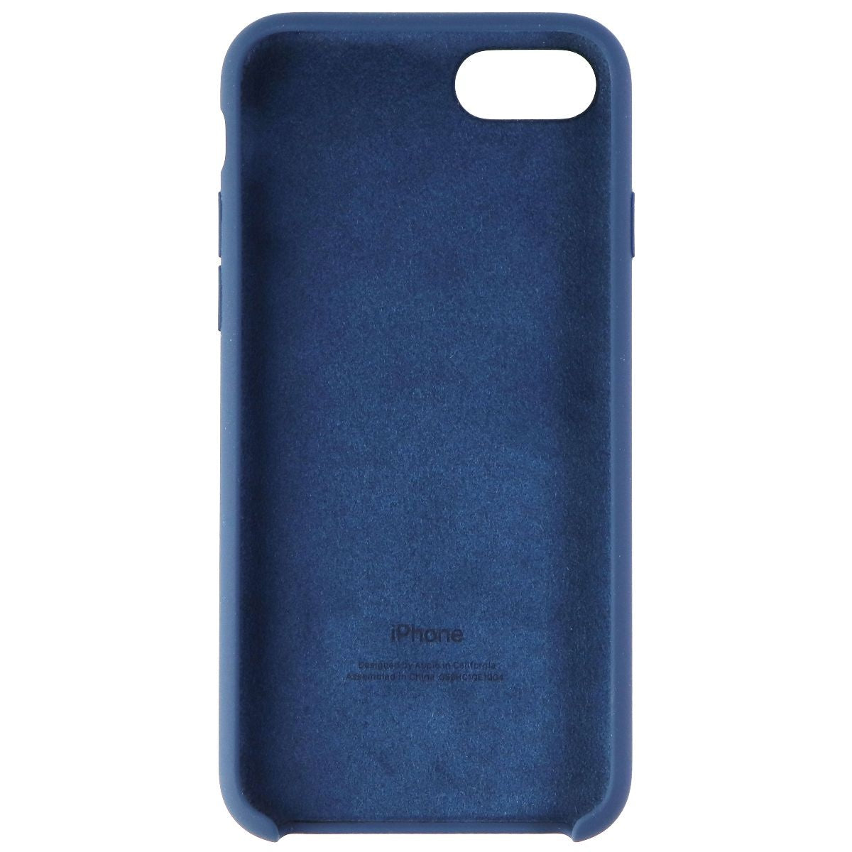 Apple Silicone Case for Apple iPhone SE (2nd & 3rd Gen) - Abyss Blue