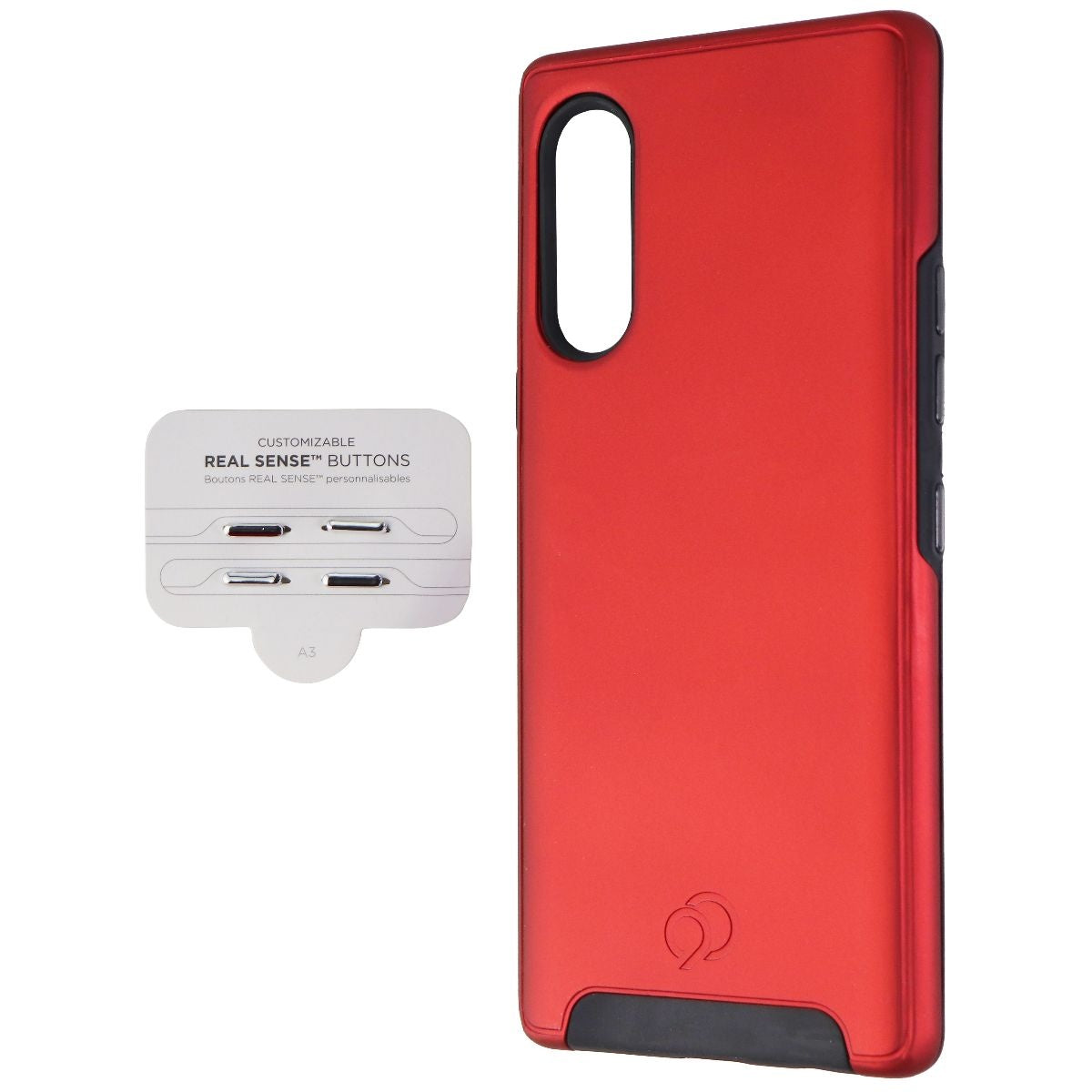 Nimbus9 Cirrus 2 Series Case for LG Velvet 5G UW - Crimson Red Cell Phone - Cases, Covers & Skins Nimbus9 - Simple Cell Bulk Wholesale Pricing - USA Seller