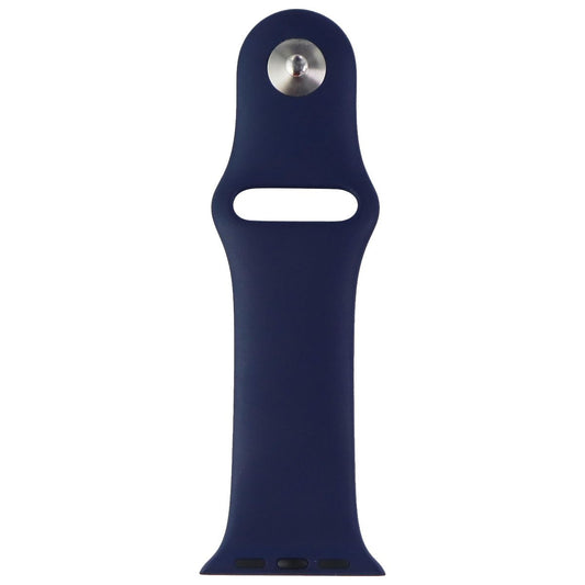 Apple 40mm Sport Band Clasp for Apple Watch 38/40/41mm - Deep Navy Blue/Silver Smart Watch Accessories - Watch Bands Apple - Simple Cell Bulk Wholesale Pricing - USA Seller