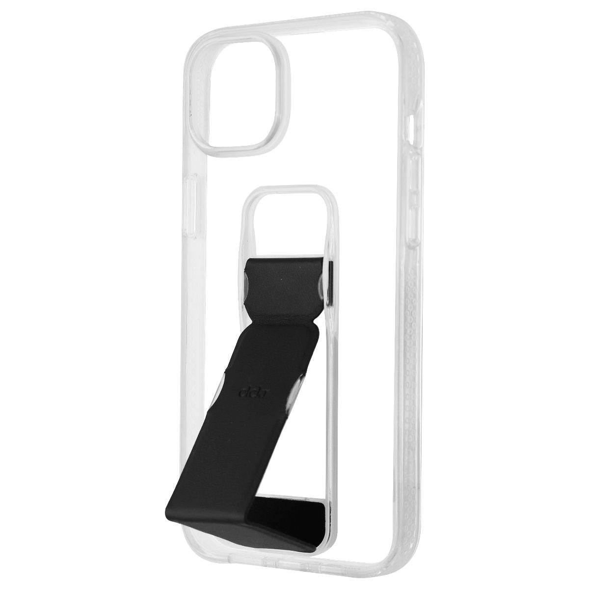 CLCKR Stand & Grip Case for iPhone 14 Plus - Clear/Black Cell Phone - Cases, Covers & Skins Clckr    - Simple Cell Bulk Wholesale Pricing - USA Seller