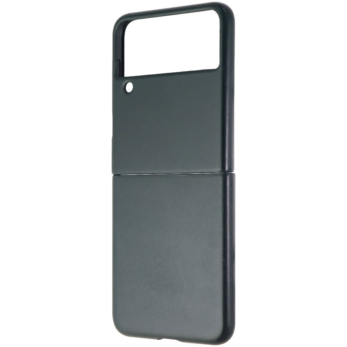 Samsung Official Leather Cover for Galaxy Z Flip3 5G - Green Cell Phone - Cases, Covers & Skins Samsung - Simple Cell Bulk Wholesale Pricing - USA Seller