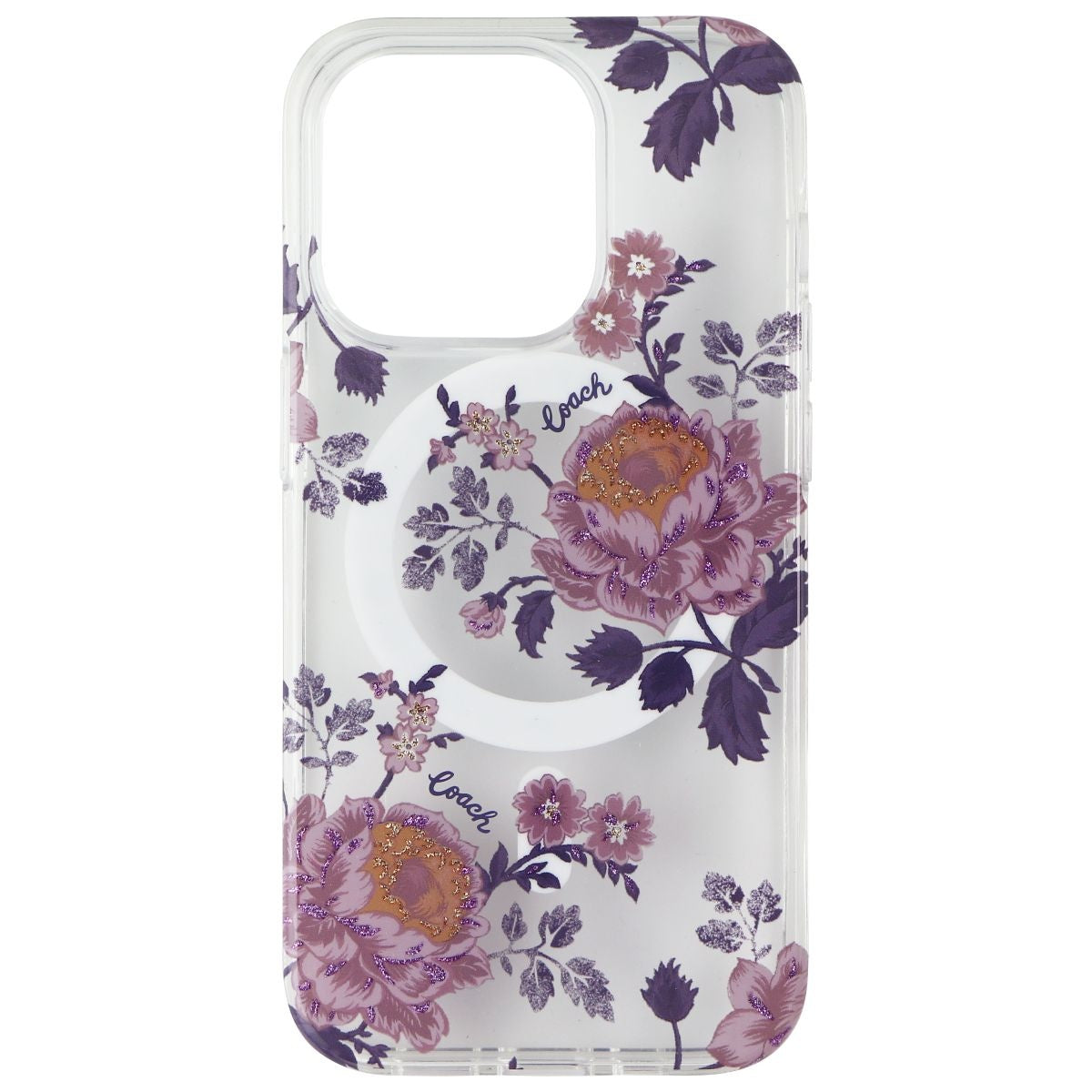 Coach Protective Hardshell Case for MagSafe for iPhone 14 Pro - Moody Floral Cell Phone - Cases, Covers & Skins Coach - Simple Cell Bulk Wholesale Pricing - USA Seller