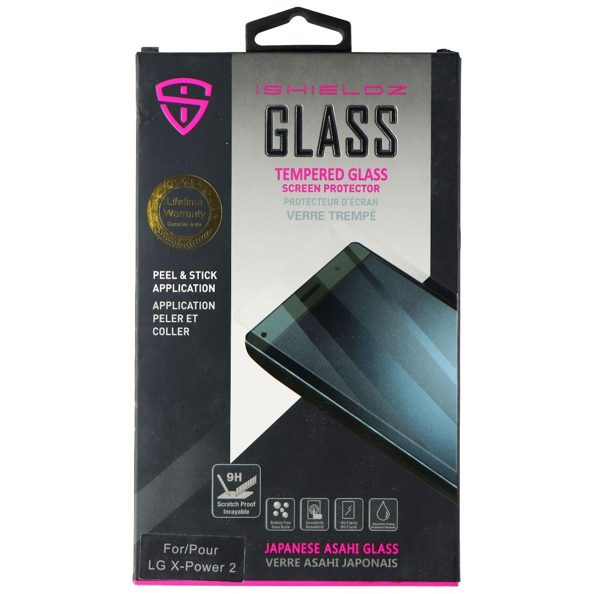 iShieldz Asahi Glass Screen Protector for LG X-Power 2 - Clear Cell Phone - Cases, Covers & Skins iShieldz - Simple Cell Bulk Wholesale Pricing - USA Seller
