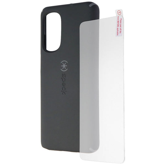 Speck Impact Hero + ShieldView Glass Bundle for Moto G Stylus (5G) 2022 - Black Cell Phone - Cases, Covers & Skins Speck - Simple Cell Bulk Wholesale Pricing - USA Seller