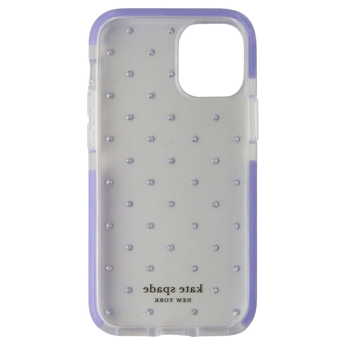 Kate Spade Defensive Hardshell Case for iPhone 12 Mini - Pin Dot Gems / Lilac Cell Phone - Cases, Covers & Skins Kate Spade    - Simple Cell Bulk Wholesale Pricing - USA Seller