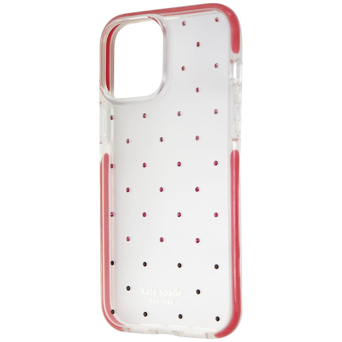 Kate Spade Defensive Case for iPhone 13 Pro Max - Pin Dot Ombre Pink/Clear Cell Phone - Cases, Covers & Skins Kate Spade - Simple Cell Bulk Wholesale Pricing - USA Seller