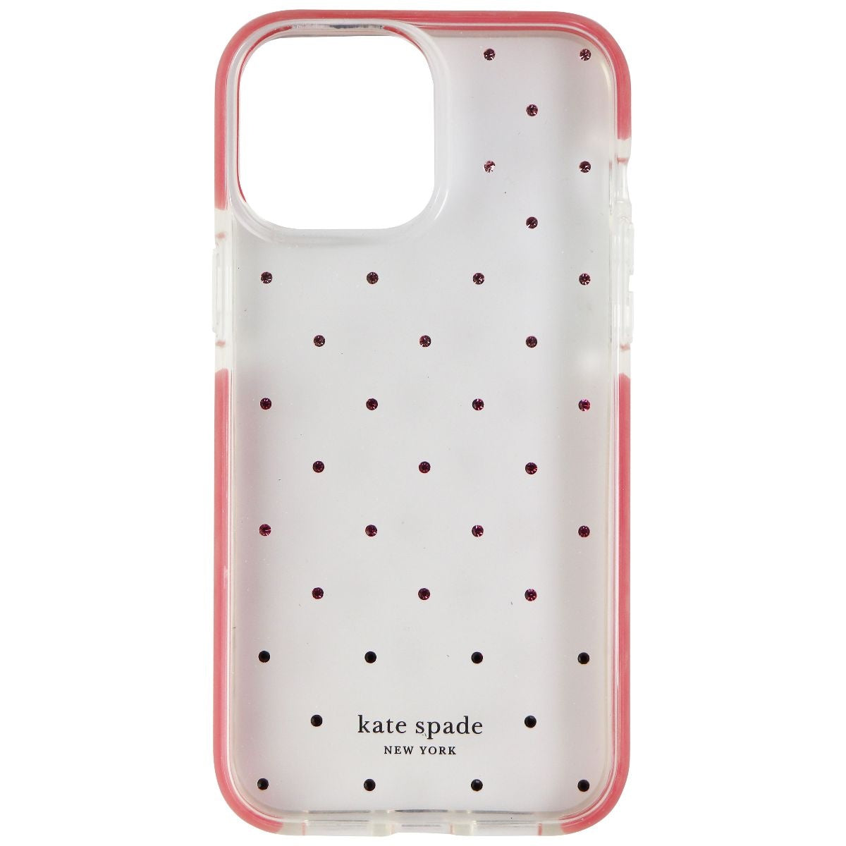 Kate Spade Defensive Case for iPhone 13 Pro Max - Pin Dot Ombre Pink/Clear Cell Phone - Cases, Covers & Skins Kate Spade - Simple Cell Bulk Wholesale Pricing - USA Seller