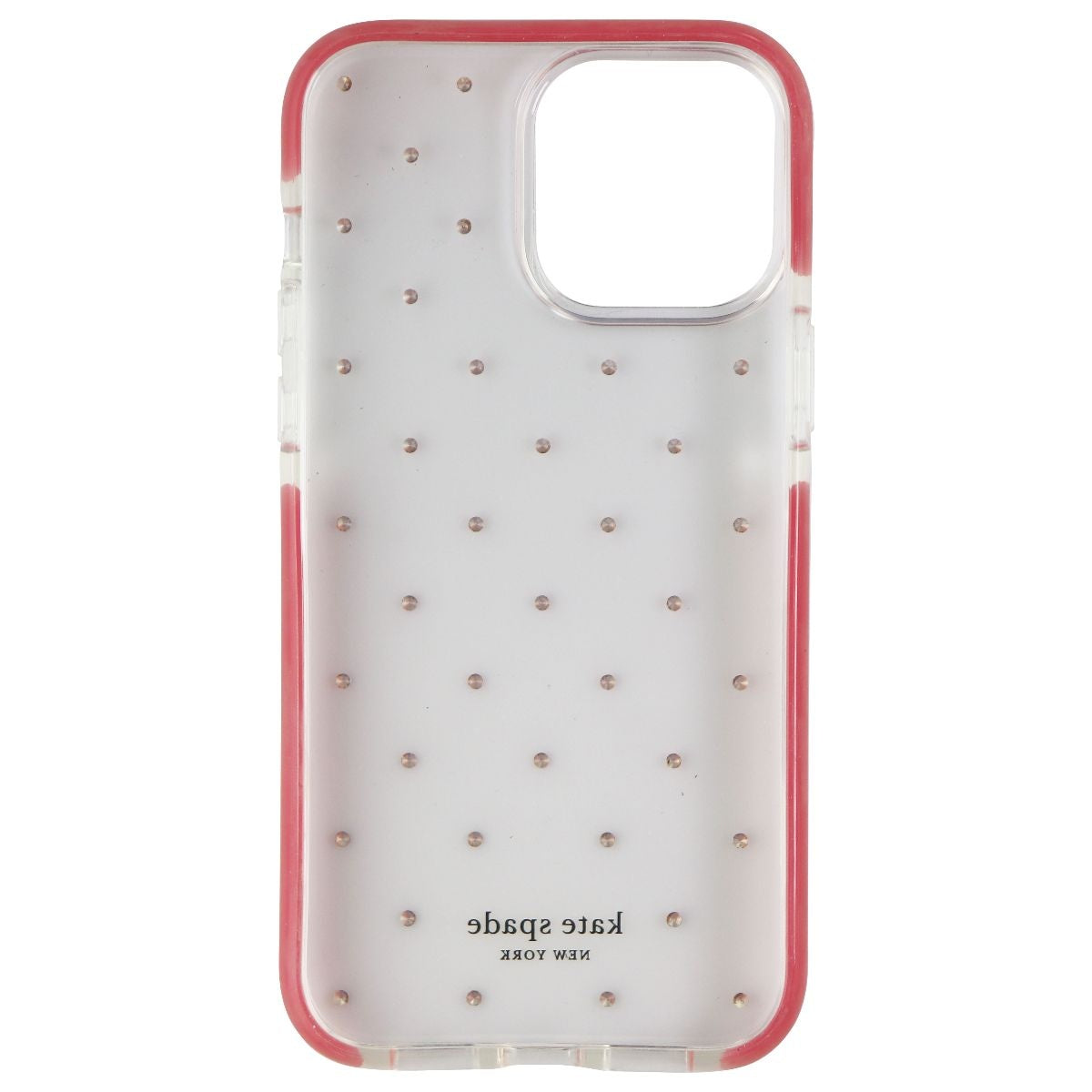 Kate Spade Defensive Case for iPhone 13 Pro Max - Pin Dot Ombre Pink/Clear Cell Phone - Cases, Covers & Skins Kate Spade    - Simple Cell Bulk Wholesale Pricing - USA Seller