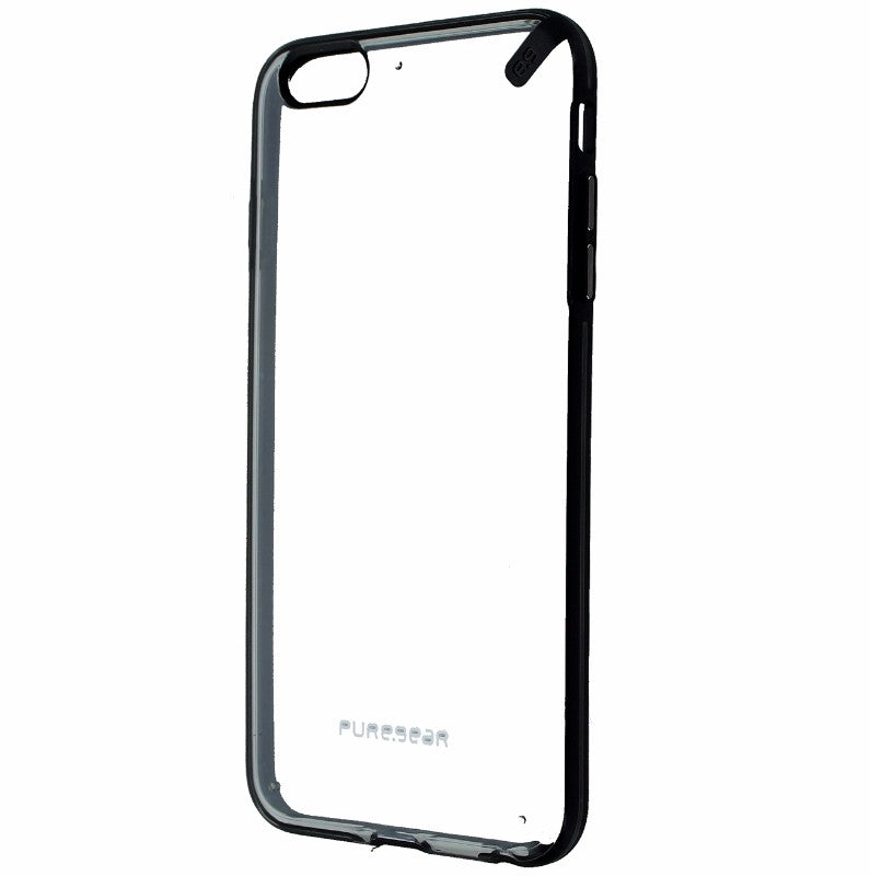 PureGear Slim Shell Case for Apple iPhone 6 Plus - Clear with Black Trim Cell Phone - Cases, Covers & Skins PureGear - Simple Cell Bulk Wholesale Pricing - USA Seller