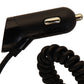 PureGear 12W 2.4A Coiled Car Charger for iPhones - Black Cell Phone - Chargers & Cradles PureGear    - Simple Cell Bulk Wholesale Pricing - USA Seller